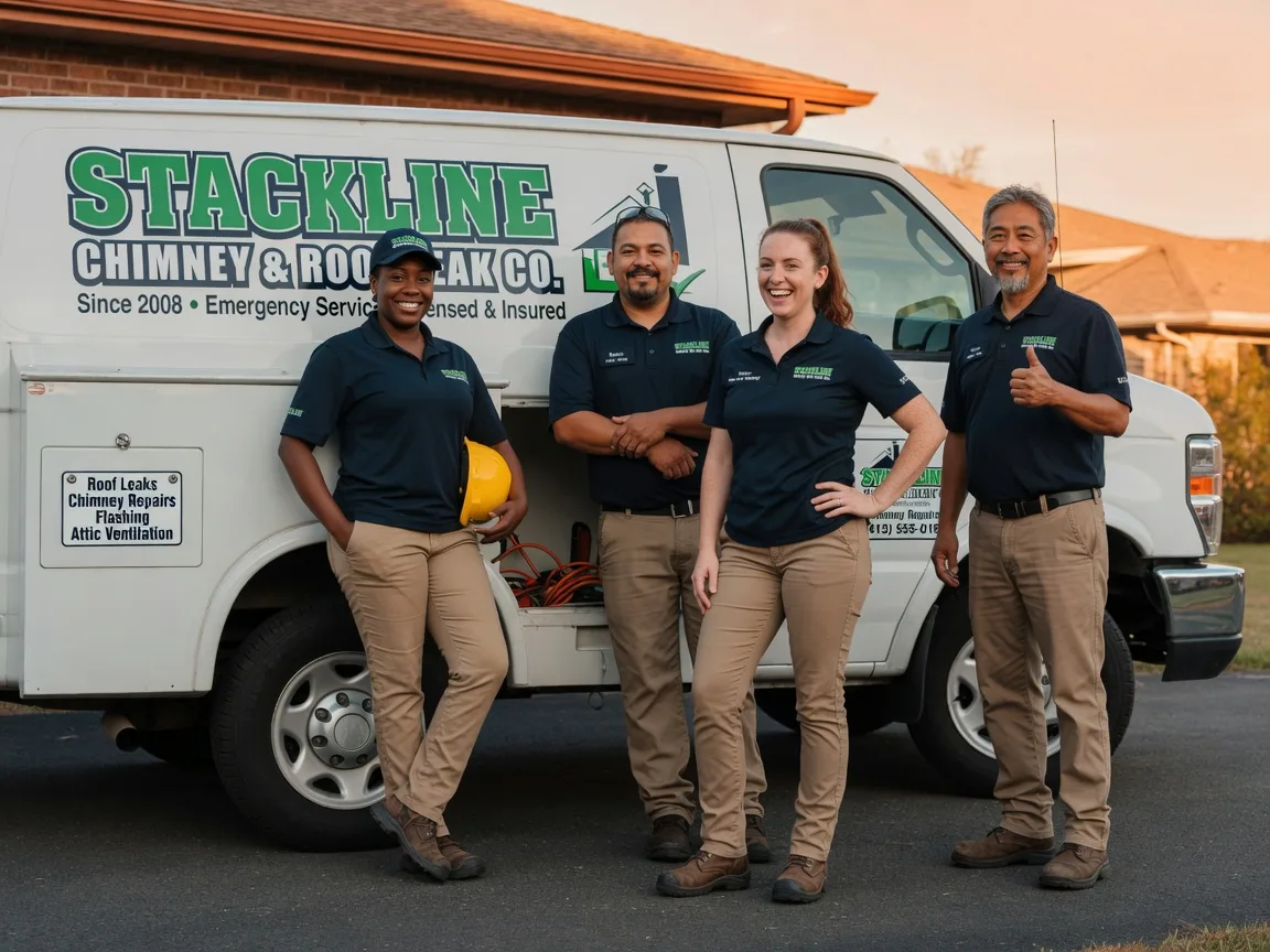 Chimney flashing repair company in Yellville, AR